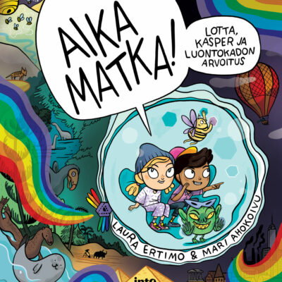 Aika Matka! -kirja on yksi Finlandia-ehdokkaista.