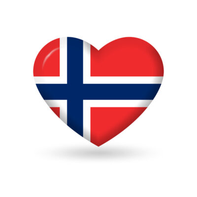 Norjan lippu.