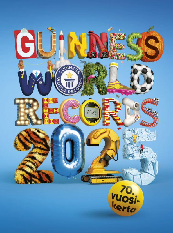 Guinness World Records 2025 -kirja.