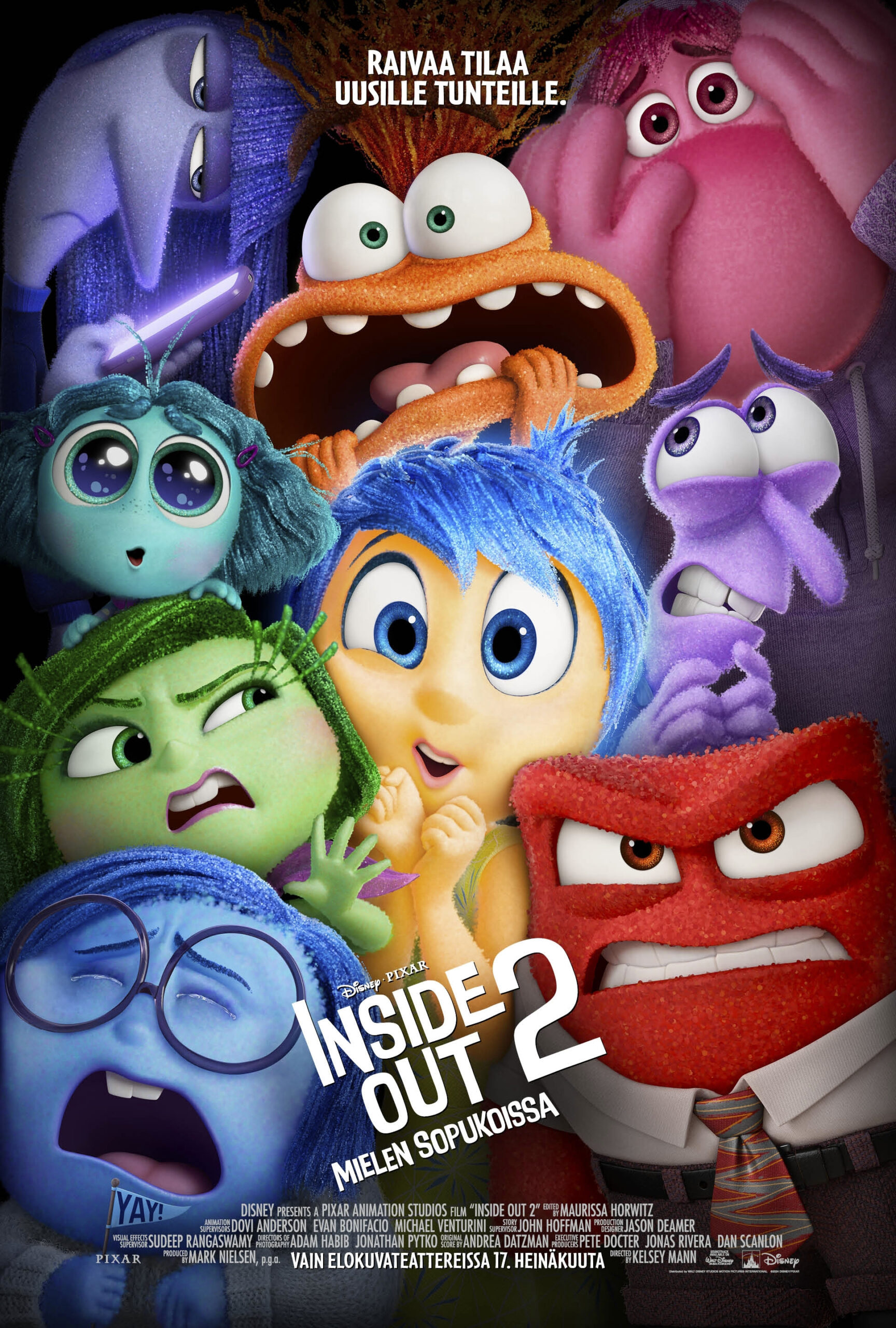 Inside out 2 -juliste.