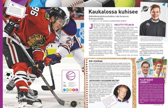 Koululainen, Jesse Puljujärvi, Teuvo Teräväinen, Mikko Koivu, Liiga, KHL, NHL